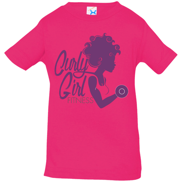 Fitness Focused Infant Jersey T-Shirt - Curly Girl Fitness