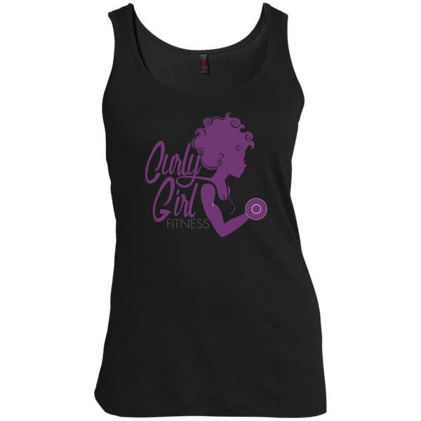 Fitness Focused Women's Tank Top - Curly Girl Fitness