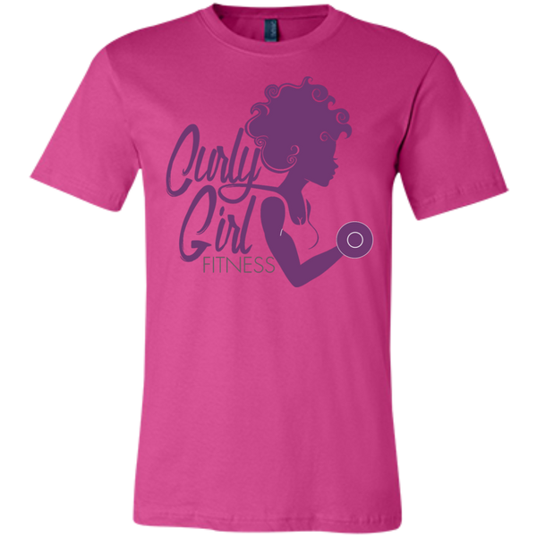 Fitness Women's T-Shirt 100% Cotton Curly Girl Fitness - Curly Girl Fitness