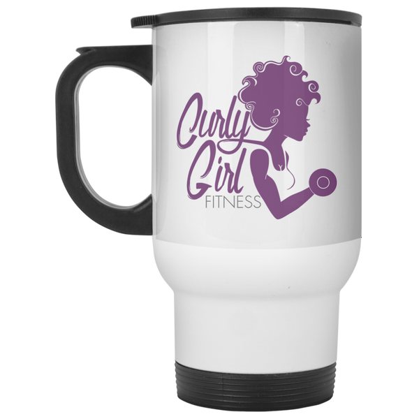 Travel Mug Fit For Life Curly Girl Fitness - Curly Girl Fitness