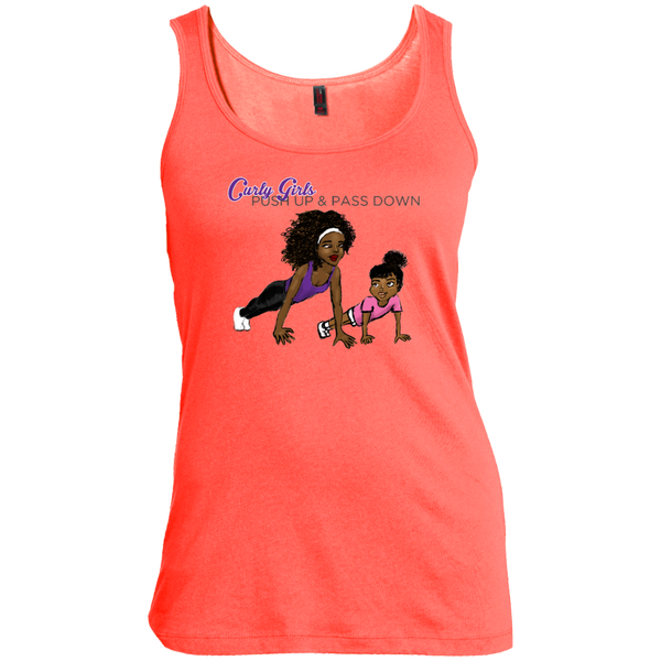 Push Up Tank Top - Curly Girl Fitness
