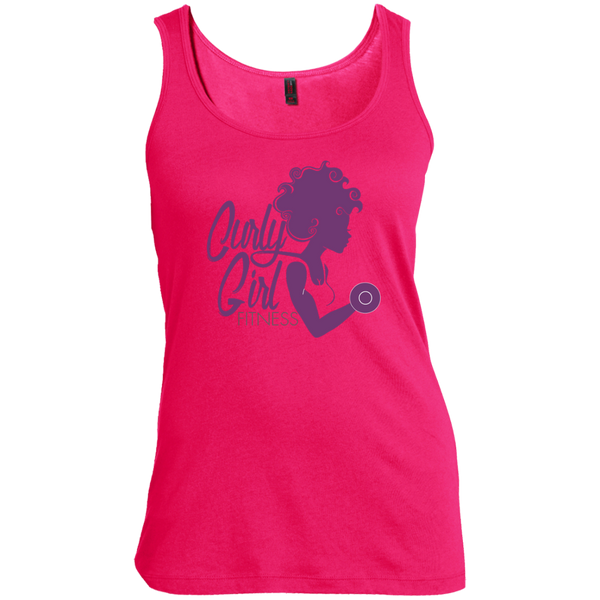 Fitness Focused Women's Tank Top - Curly Girl Fitness