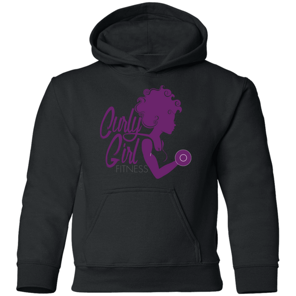 Youth Pullover Hoodie Sweatshirt - Curly Girl Fitness