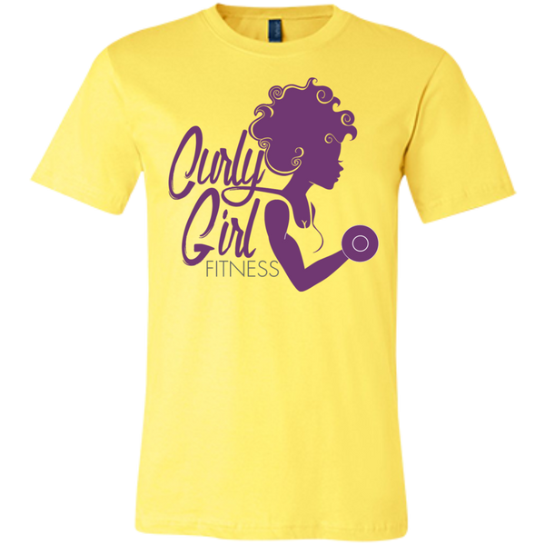 Fitness Women's T-Shirt 100% Cotton Curly Girl Fitness - Curly Girl Fitness